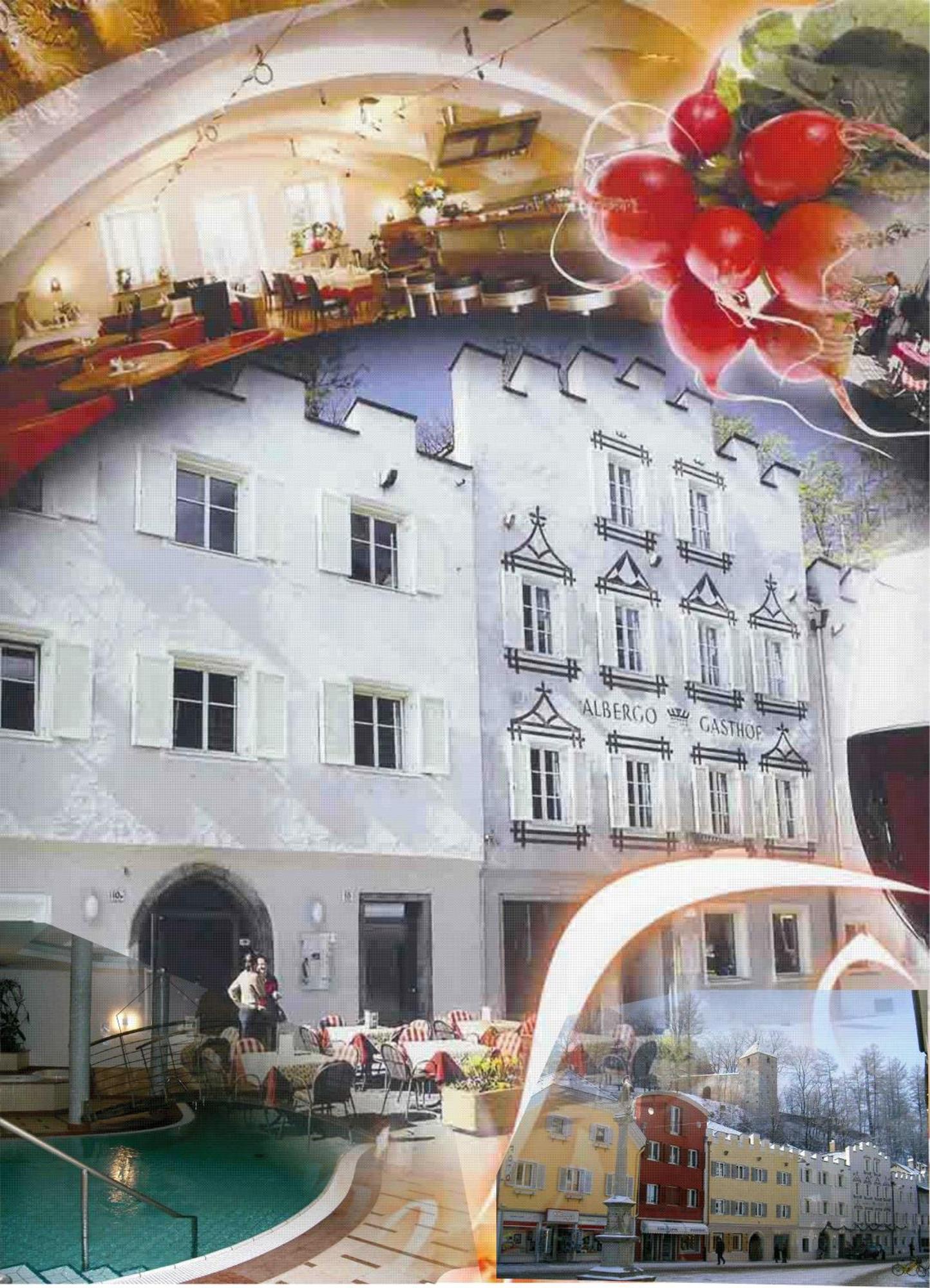 Hotel Krone Bruneck Buitenkant foto